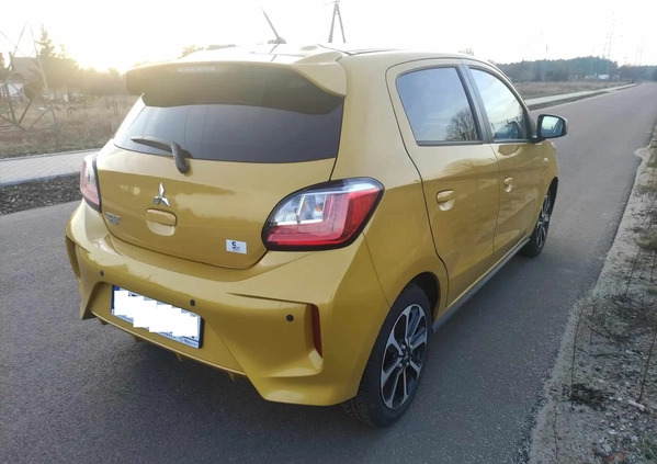 Mitsubishi Space Star cena 53000 przebieg: 3500, rok produkcji 2021 z Toruń małe 29